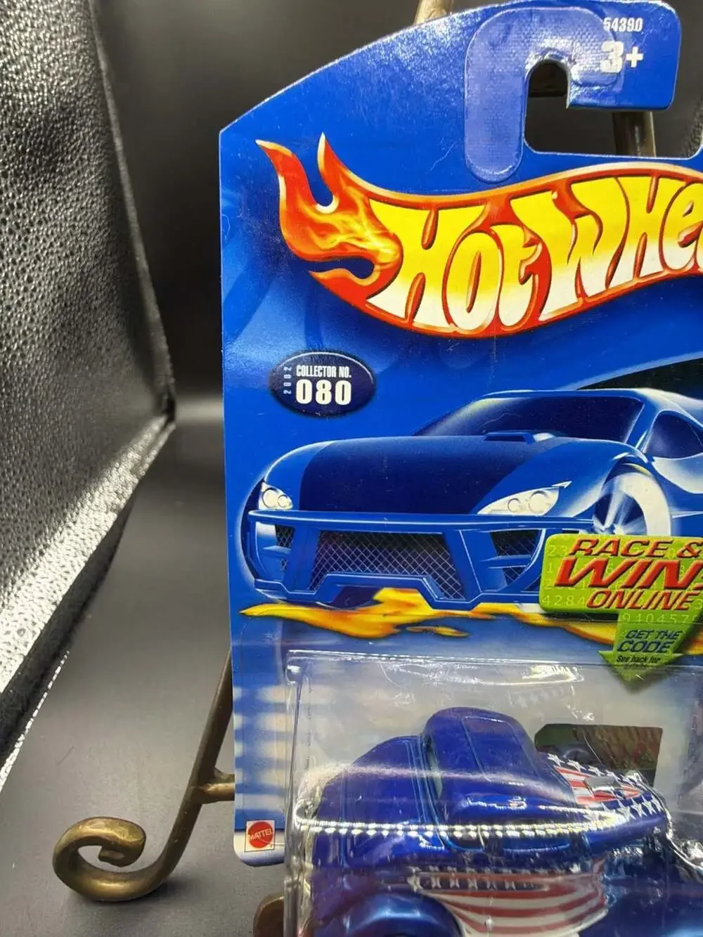 2002 Hot Wheels Star Spangled Series 3-Window '34 Ford #080